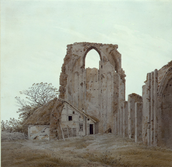 Abtei Eldena von Caspar David Friedrich