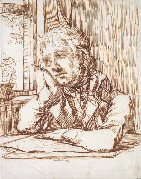 Selbstportrait von Caspar David Friedrich