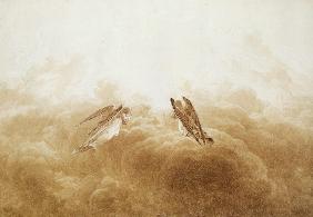 Engel in Anbetung um 1826