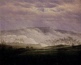 Nebel im Elbttal 1821