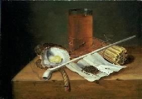 Still life with Smoking Requisites 1659