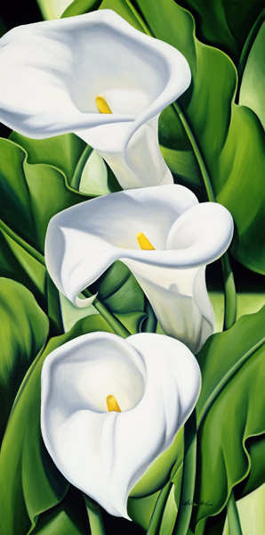 Lilies von Catherine  Abel