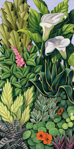 Foliage I, 2003 (oil on canvas)  von Catherine  Abel