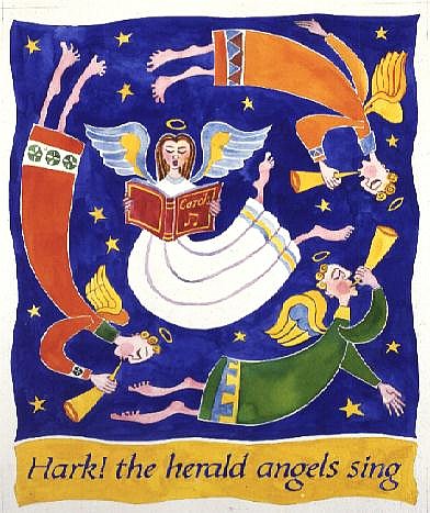 Hark the Herald Angels Sing  von Cathy  Baxter