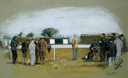 The Pistol Range, Bisley Camp von Cecil Cutler