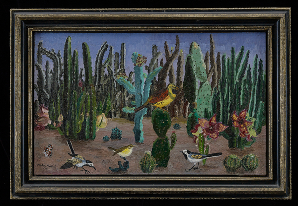 Birds Among Cacti von Cedric Morris