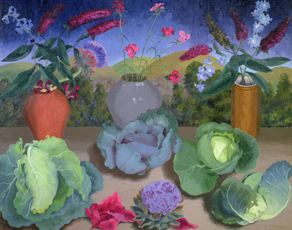 Cabbages von Cedric Morris