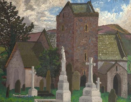 Llangenith Church, South Wales, c.1930
