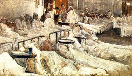 The Hospital Ward von Cesare Ciani