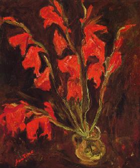 Red Gladioli 1919