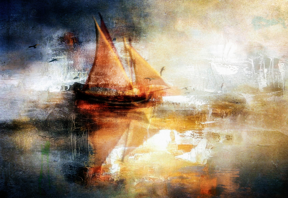 „...das Segelboot...“ von Charlaine Gerber