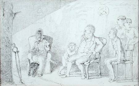 Ghost Story (pen & ink on paper) von Charles Altamont Doyle