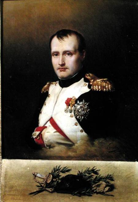 Portrait of Napoleon I (1769-1821) von Charles Auguste Steuben
