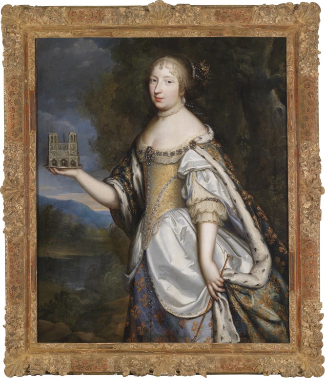 Porträt von Maria Theresia von Spanien (1638-1683), Königin von Frankreich und Navarra von Charles Beaubrun