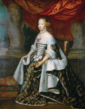 Portrait of Marie-Therese (1638-83) of Austria after 1660