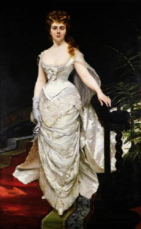 Portrait of Mademoiselle X 1873