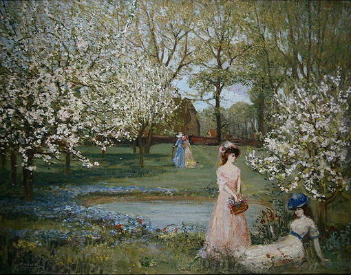 The Howe in Spring (oil on canvas) von Charles Edward Conder