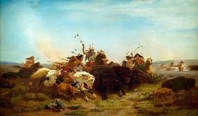 The Buffalo Hunt 1861