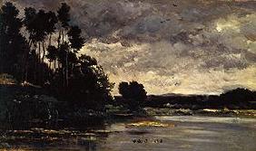 Am Fluss-Ufer 1866