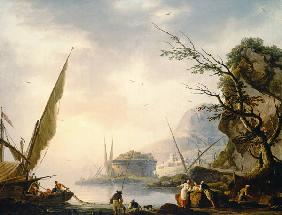 A southern coastal scene 1753