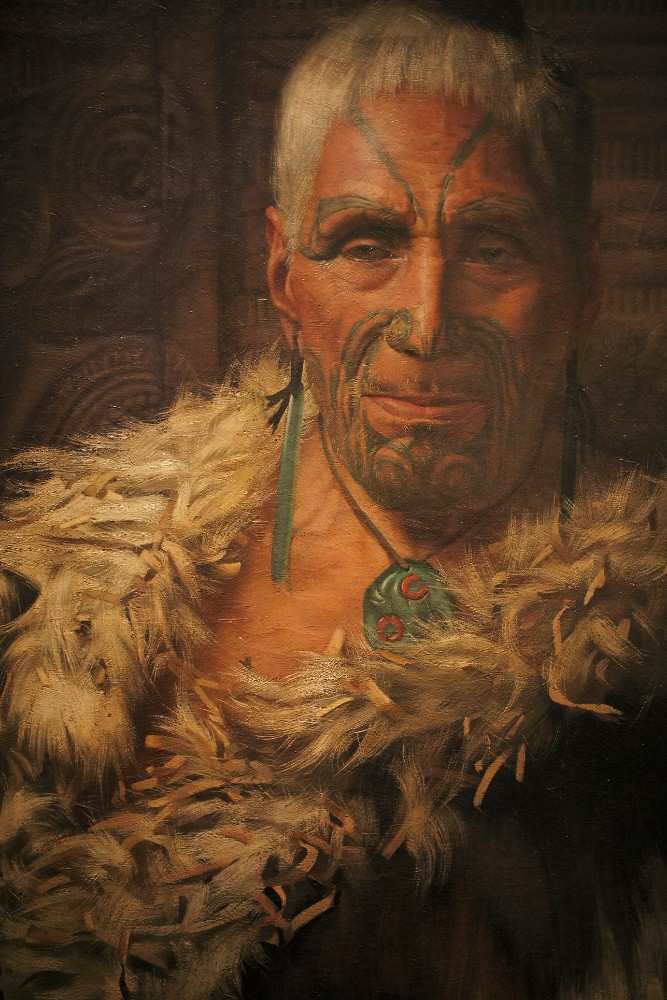 Perema Te Pahau, der Knochenschaber von Charles Frederick Goldie