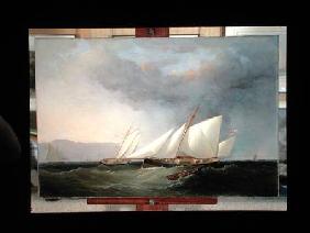 Yachts Racing 1856