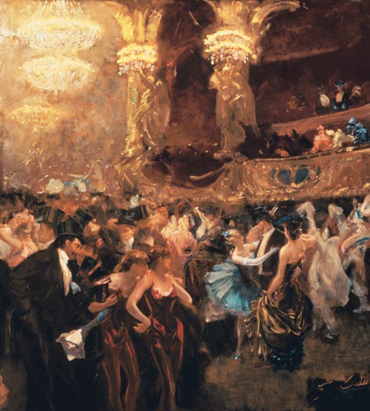 Maskenball in der Oper von Charles Hermans