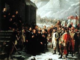 The First Consul Visiting the Hospice of Mont Saint-Bernard, 20th May 1800 1810