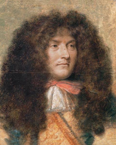 Portrait of Louis XIV (1638-1715) King of France von Charles Le Brun