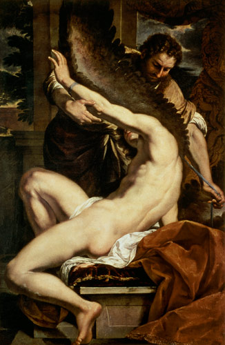Daedalus and Icarus von Charles Le Brun
