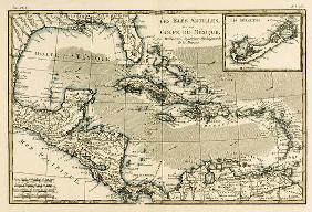 The Antilles and the Gulf of Mexico, from 'Atlas de Toutes les Parties Connues du Globe Terrestre' b 13th