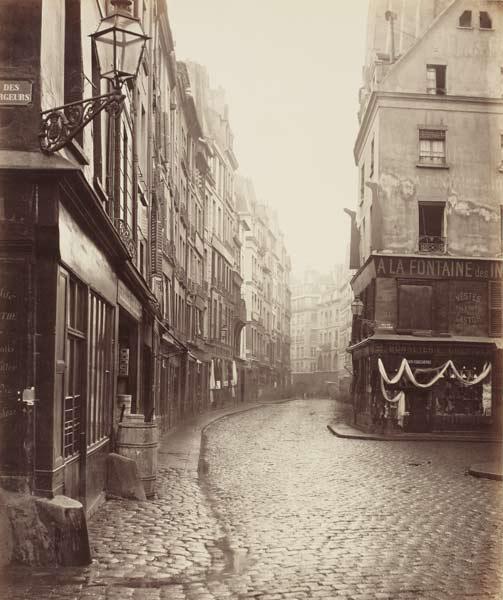 Paris: Blick in die Rue St 1865