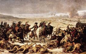 Napoleon auf dem Schlachtfeld von Preußisch Eylau am 9. Februar 1807 1807