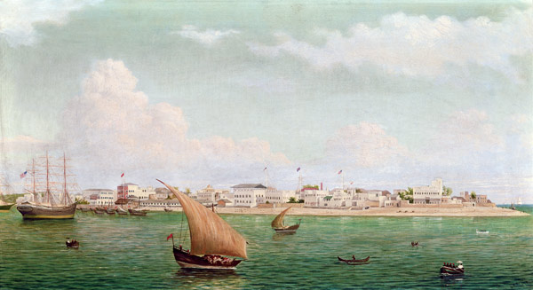 Zanzibar Harbour von Charles Porter Brown