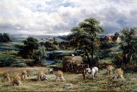 Harvest Time, An English Summer von Charles Thomas Burt