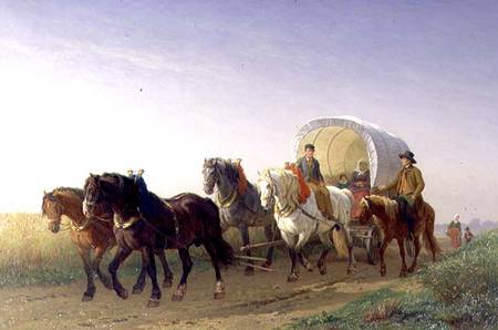 The Covered Wagon von Charles Tschaggeny