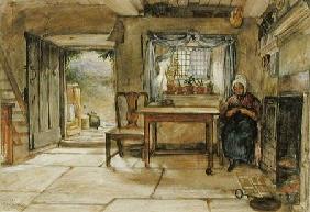 Cottage Interior 1840  on