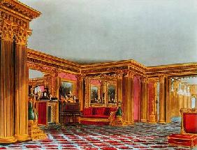 The Golden Drawing Room, Carlton House, from 'The History of the Royal Residences', engraved by Thom 1819