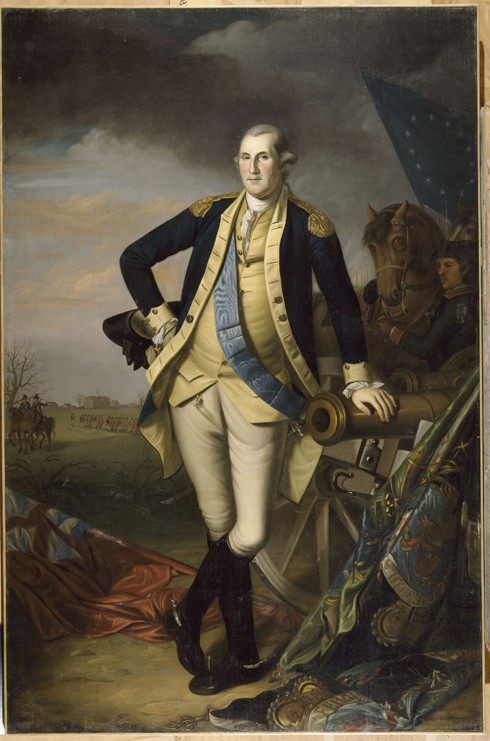 George Washington nach der Schlacht von Princeton am 3. Januar 1777 von Charles Willson Peale
