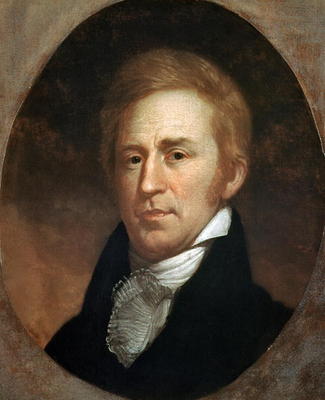 Portrait of William Clark, c.1807 (oil on board) von Charles Willson Peale