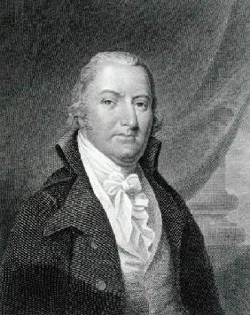 David Ramsay (1749-1815) engraved by James Barton Longacre (1794-1869) after a drawing of the origin