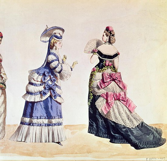 Fashion designs for women from the 1860''s von Charles Frederick Worth