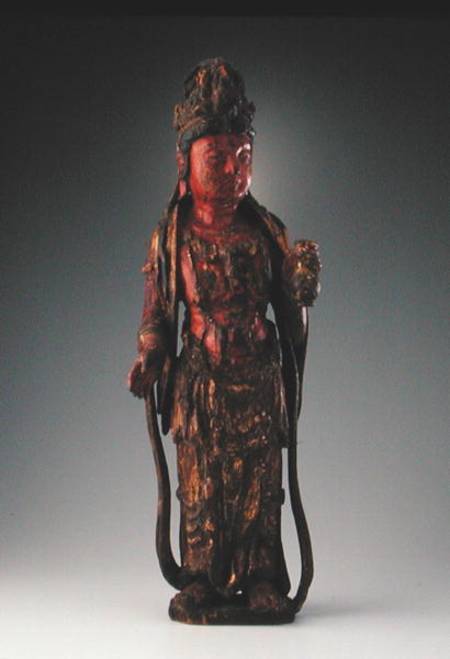 Standing figure of Guanyin von Chinese School