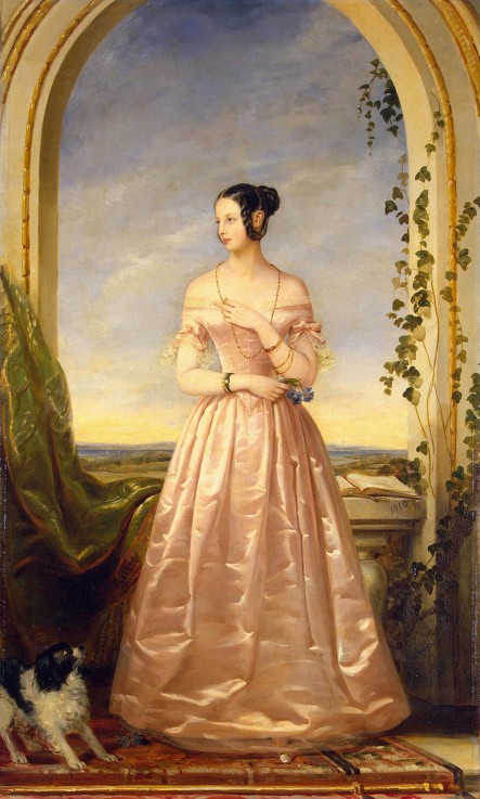 Großfürstin Alexandra Nikolajewna von Russland (1825-1844), Prinzessin von Hessen-Kassel zu Rumpenhe von Christina Robertson