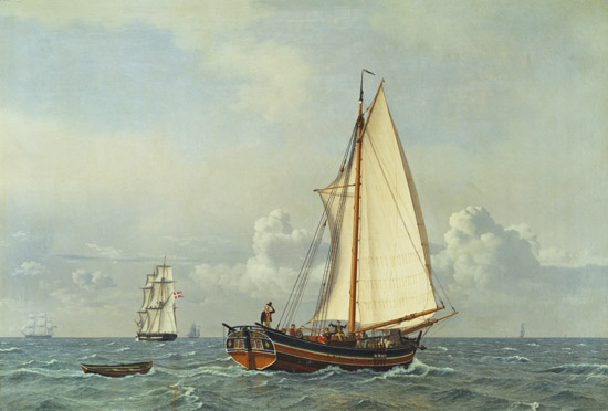 The Sea von Christoffer Wilhelm Eckersberg
