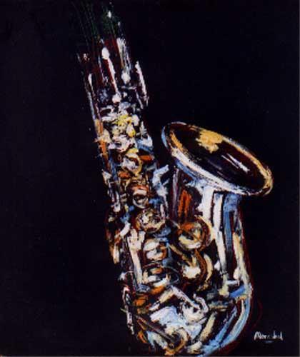 Saxophon V von Christoph Menschel