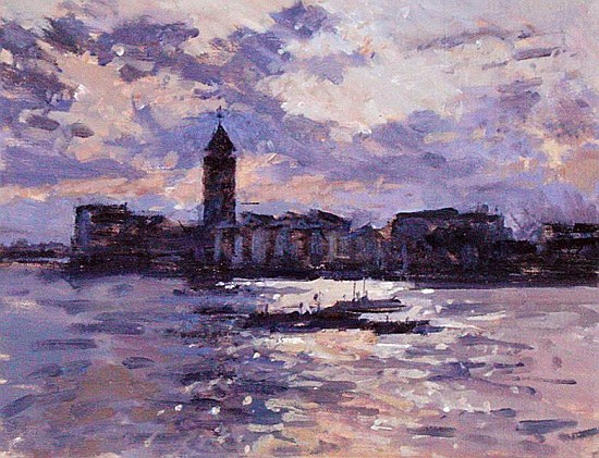 Chelsea Harbour (oil on canvas)  von Christopher  Glanville