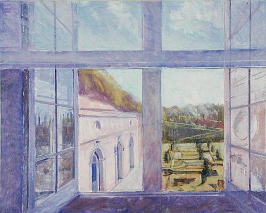 Window, Villandry (oil on canvas)  von Christopher  Glanville