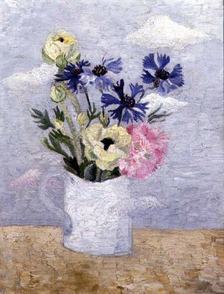 Flowers in a White Mug von Christopher Wood