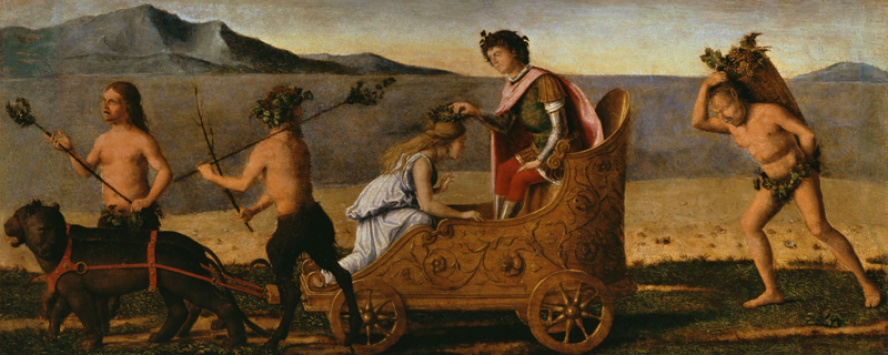 Die Hochzeit von Bacchus and Ariadne von Giovanni Battista Cima da Conegliano